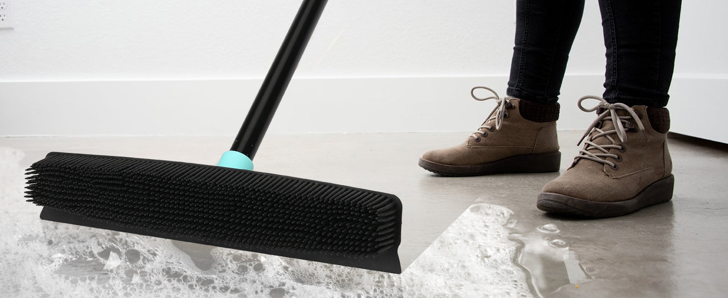 Outdoor Broom for Floor Cleaning,58 Heavy-Duty Commercial Broom for S –  KeFanta