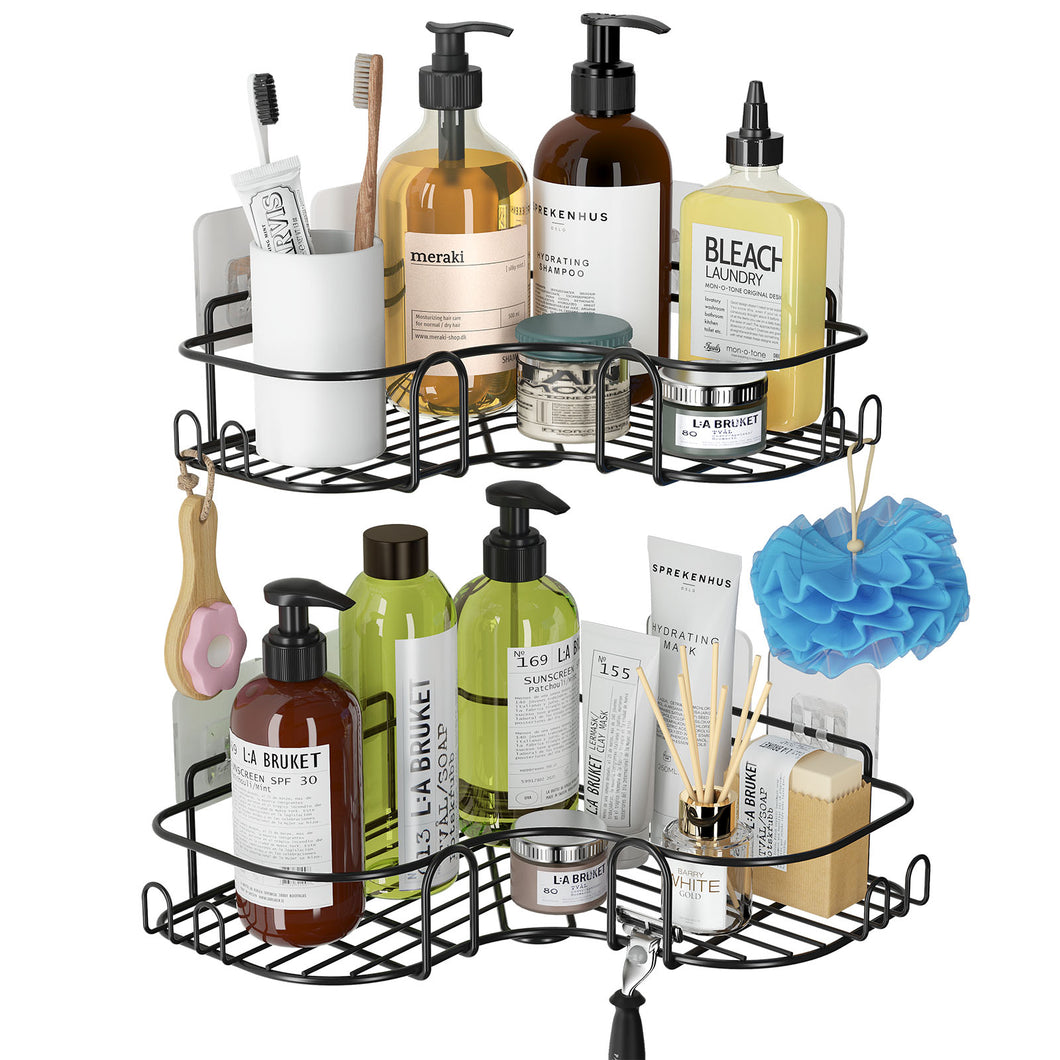 maxiffe corner shower caddy, shower organizer corner shower shelf