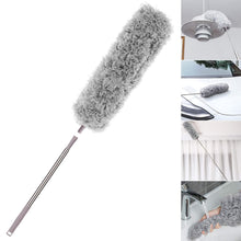 Load image into Gallery viewer, Dusters for Cleaning, Microfiber Ceiling Fan Duster, Long Duster for High Ceilings with Extension Pole, Extendable Reusable Feather Duster, Gray Visit the KeFanta Store
