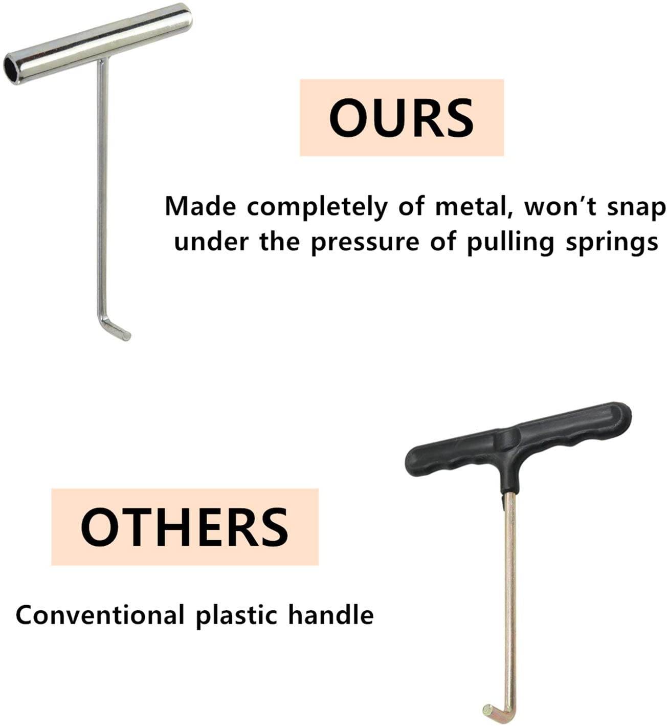 Stainless Trampoline Spring Pull Tool Unbreakable – KeFanta